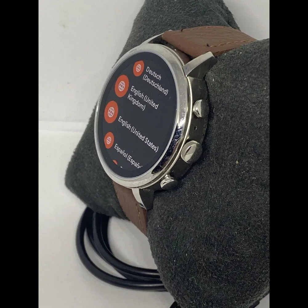 Fossil Gen 4 Authentic Digital Dial Smart Watch Custom Band FTW6014 AB519